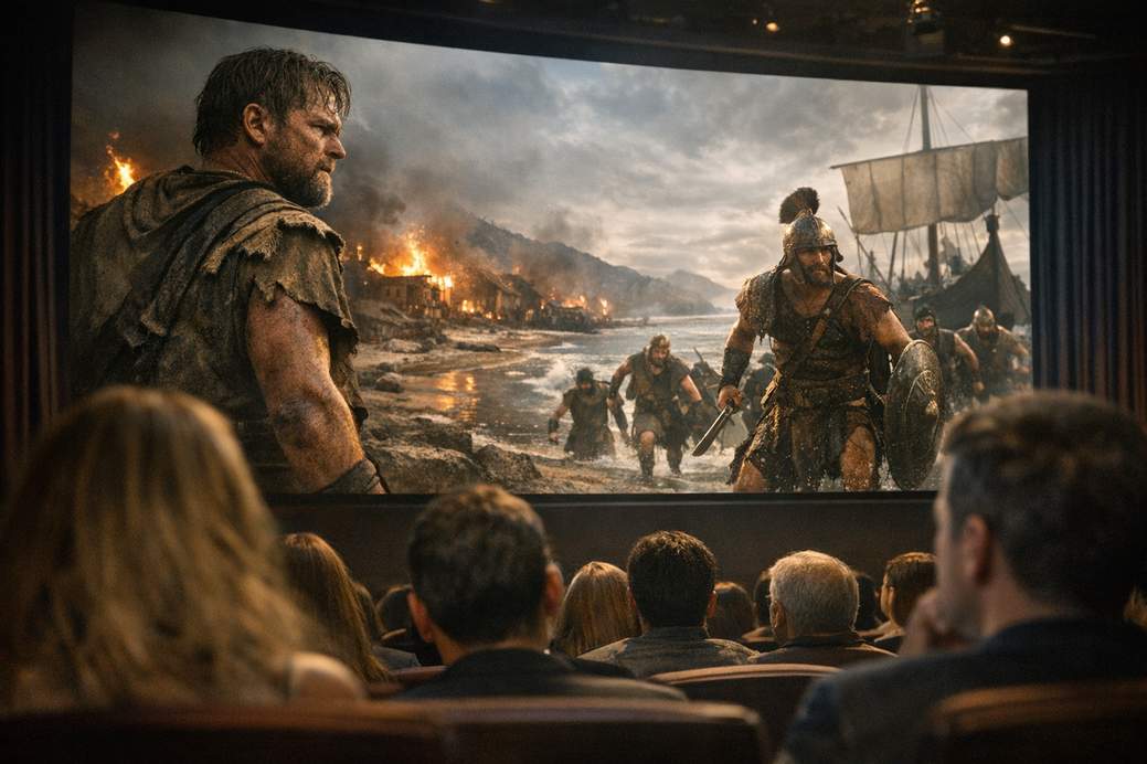 La película «La Odisea», de Christopher Nolan, presenta a los pueblos del mar como antagonistas