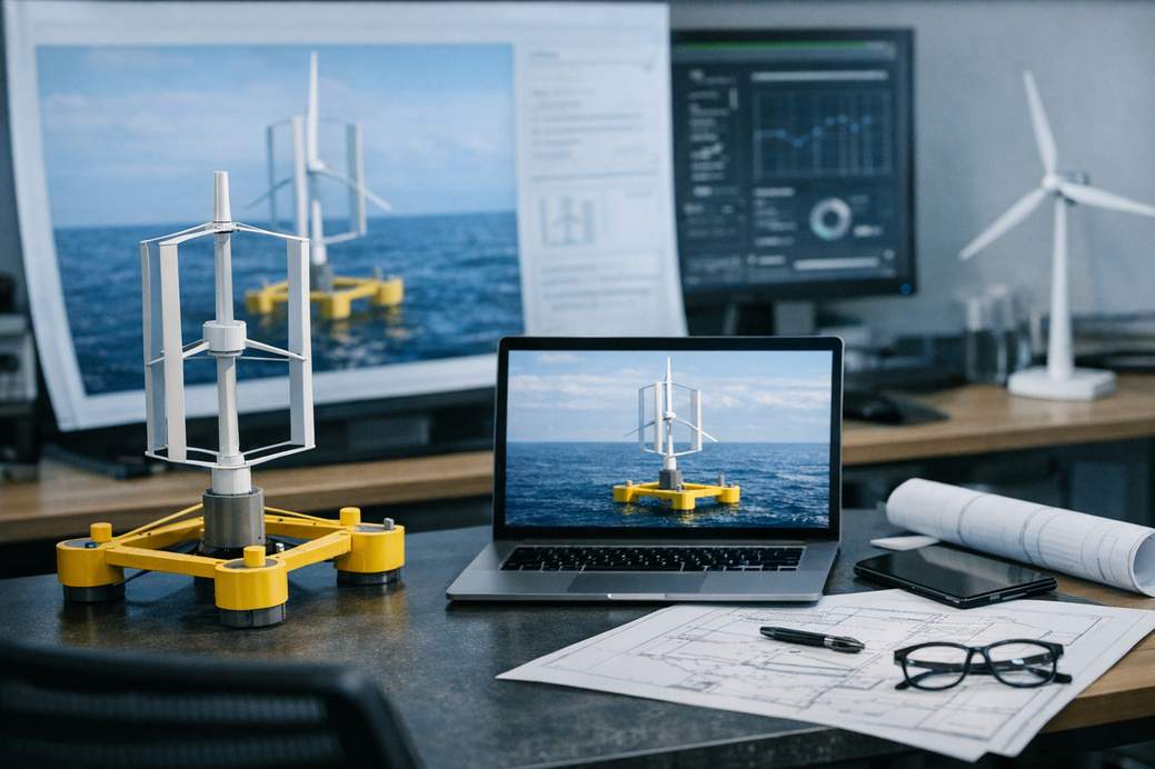 SeaTwirl tiene previsto llevar a cabo una prueba de demostración de un aerogenerador flotante de eje vertical de 2 MW en aguas profundas